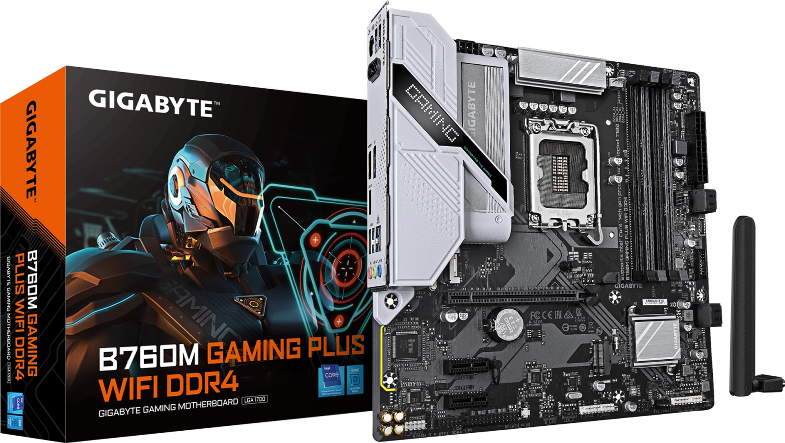Gigabyte B760M GAMING PLUS WIFI DDR4 (Rev. 1.1)
